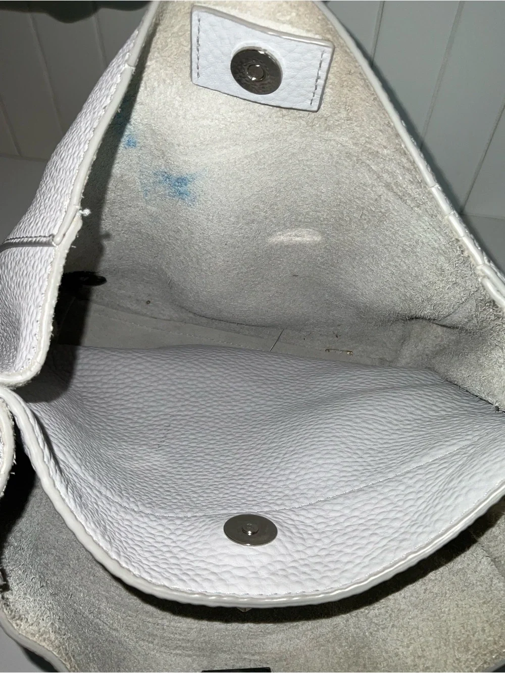 Rebecca Minkoff Darren Putty Pebbled Leather Shoulder Hobo